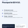 Points forts de la serrure connectée pour porte en verre GoLocky GO-V10 : pensée pour le verre, assistants vocaux, visage + empreinte
