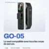 Serrure connectée GoLocky GO-05 — le seul compatible avec tous les corps de serrure (visage, sonnette intégrée, pose simplifiée)