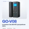 Serrure connectée pour porte en verre GoLocky GO-V08 — la version 2 du GO-V07, pour porte en verre (Bluetooth, verre 8–12 mm, écran)